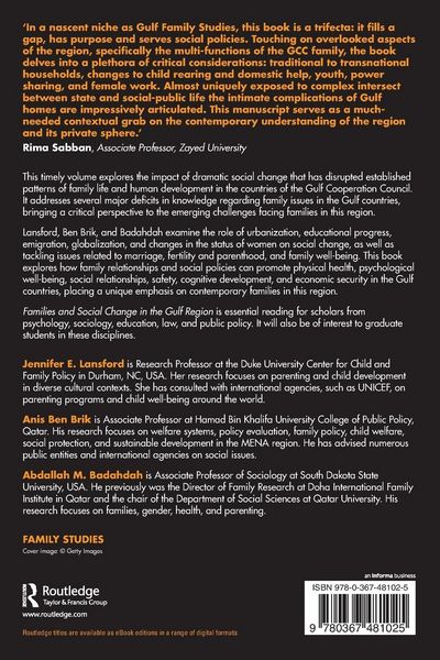 Produktbild: Families and Social Change in the Gulf Region