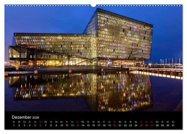 Produktbild: Faszination Island (Wandkalender 2026 DIN A2 quer), CALVENDO Monatskalender