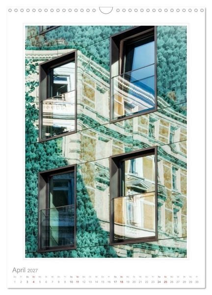 Produktbild: Spiegelungen in der Architektur (Wandkalender 2027 DIN A3 hoch), CALVENDO Monatskalender