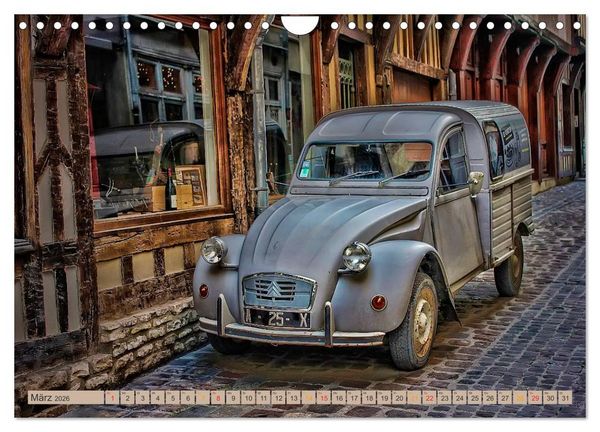 Produktbild: Citro&euml;n 2CV - die Ente (Wandkalender 2026 DIN A4 quer), CALVENDO Monatskalender