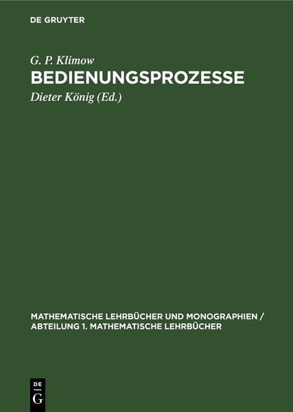 Produktbild: Bedienungsprozesse