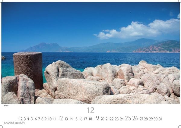 Produktbild: Korsika Kalender 2027 &ndash; Wandkalender | Fotokalender Frankreich 50x35cm &ndash; . mit atemberaubenden Fotografien der Insel.