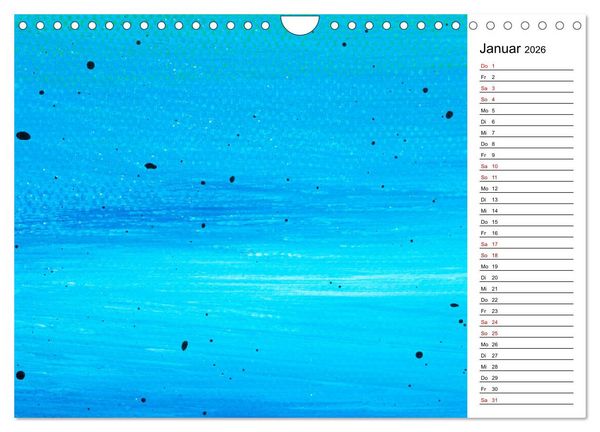 Produktbild: Mein bunter DIY-Bastelkalender (Wandkalender 2026 DIN A4 quer), CALVENDO Monatskalender