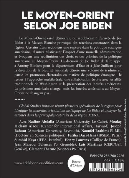 Produktbild: Moyen orient selon joe biden