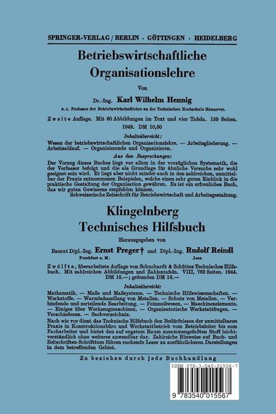 Produktbild: Terminwesen und Lagerhaltung in der Massenfertigung