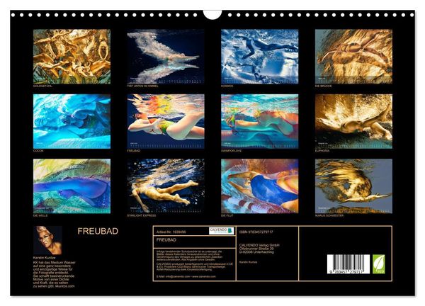Produktbild: FREUBAD (Wandkalender 2026 DIN A3 quer), CALVENDO Monatskalender