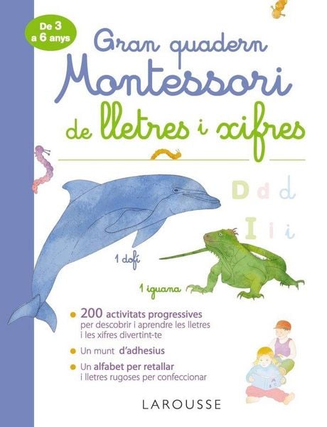 Produktbild: Gran quadern Montessori de lletres i xifres
