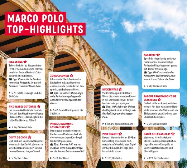 Produktbild: MARCO POLO Reisef&uuml;hrer Dominikanische Republik