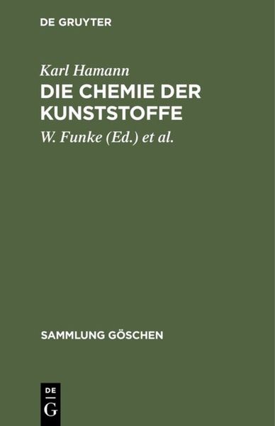 Produktbild: Die Chemie der Kunststoffe
