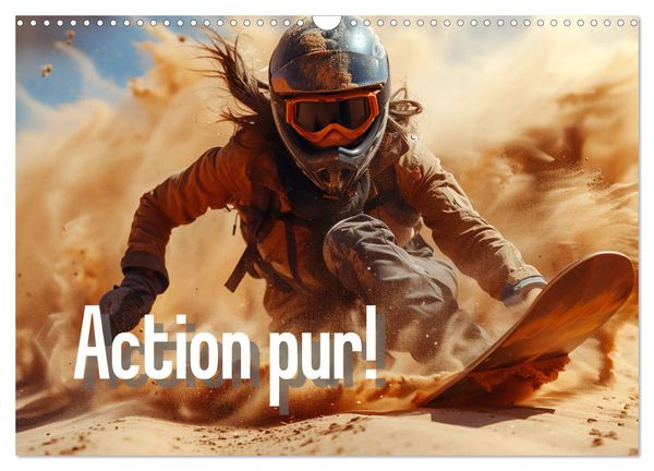 Produktbild: Action pur - atemberaubende Hobbys (Wandkalender 2026 DIN A3 quer), CALVENDO Monatskalender