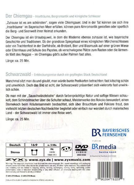 Produktbild: Chiemgau & Schwarzwald