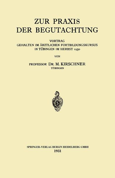 Produktbild: Zur Praxis der Begutachtung