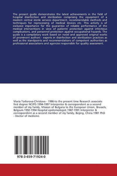 Produktbild: Disinfection & Sterilization - Hospital Practices