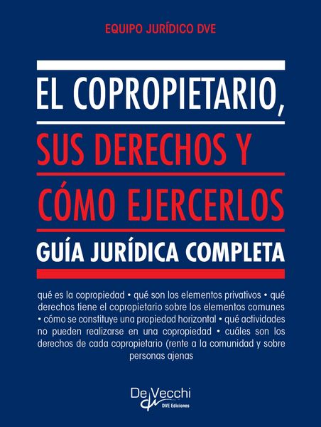 Produktbild: El copropietario, sus derechos y c&oacute;mo ejercerlos