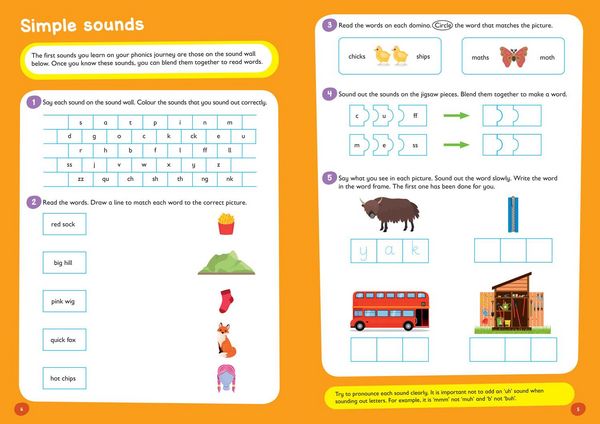 Produktbild: Phonics Catch-up Activity Book Ages 6+