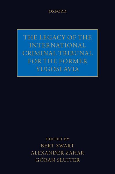 Produktbild: The Legacy of the International Criminal Tribunal for the Former Yugoslavia