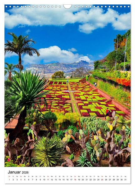 Produktbild: Malerisches Madeira (Wandkalender 2026 DIN A3 hoch), CALVENDO Monatskalender