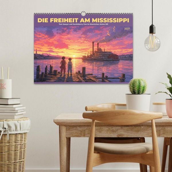 Produktbild: Die Freiheit am Mississippi (Wandkalender 2027 DIN A3 quer), CALVENDO Monatskalender