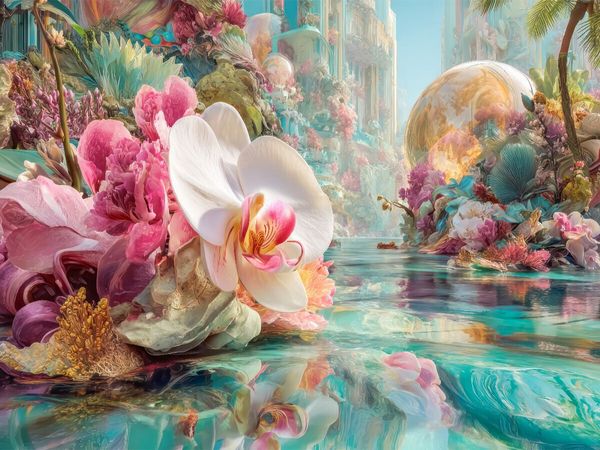 Produktbild: CALVENDO Puzzle Werke der Fantasie | 1000 Teile Lege-Gr&ouml;&szlig;e 64x48cm Foto-Puzzle f&uuml;r gl&uuml;ckliche Stunden