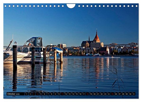 Produktbild: Ostseeperle Rostock (Wandkalender 2026 DIN A4 quer), CALVENDO Monatskalender