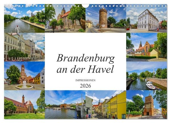 Produktbild: Brandenburg an der Havel Impressionen (Wandkalender 2026 DIN A3 quer), CALVENDO Monatskalender
