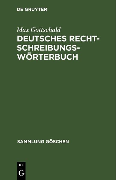 Produktbild: Deutsches Rechtschreibungsw&ouml;rterbuch