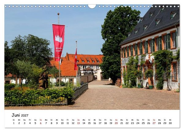 Produktbild: Rund um das Benediktinerkloster Seligenstadt (Wandkalender 2027 DIN A3 quer), CALVENDO Monatskalender
