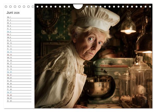 Produktbild: Mit Herz und Hand, Ich bin B&auml;cker (Wandkalender 2026 DIN A4 quer), CALVENDO Monatskalender