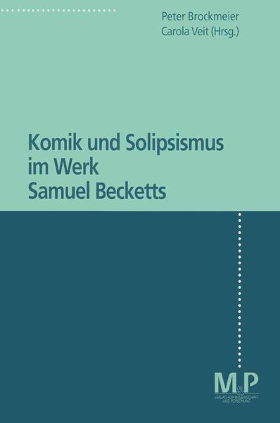 Produktbild: Komik und Solipsismus im Werk Samuel Becketts