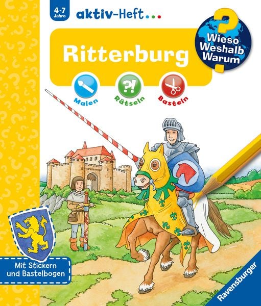 Wieso? Weshalb? Warum? aktiv-Heft - Ritterburg
