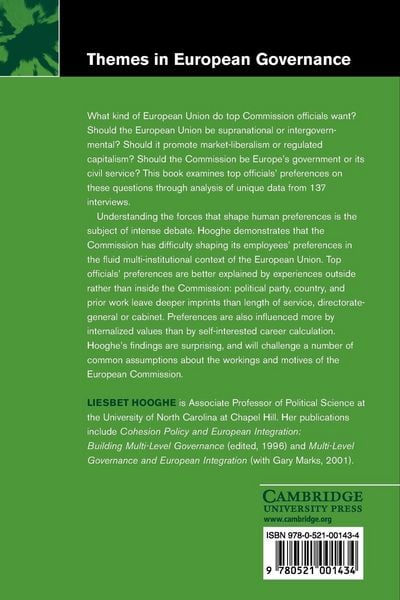 Produktbild: The European Commission and the Integration of Europe