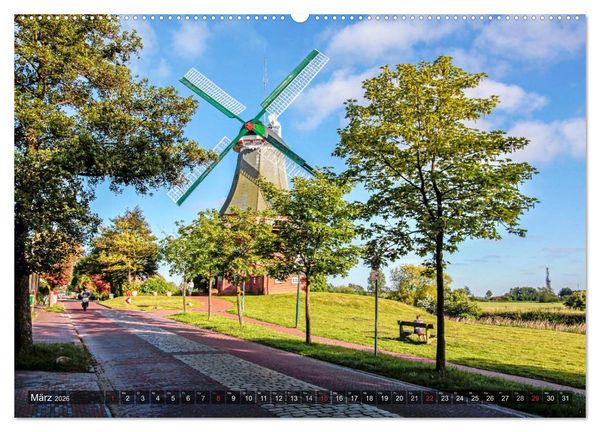 Produktbild: Malerisches Greetsiel (Wandkalender 2026 DIN A2 quer), CALVENDO Monatskalender