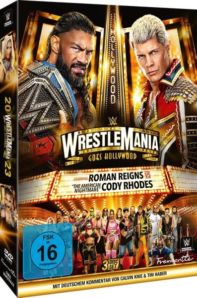 WWE: WRESTLEMANIA 39 [3 DVD's]