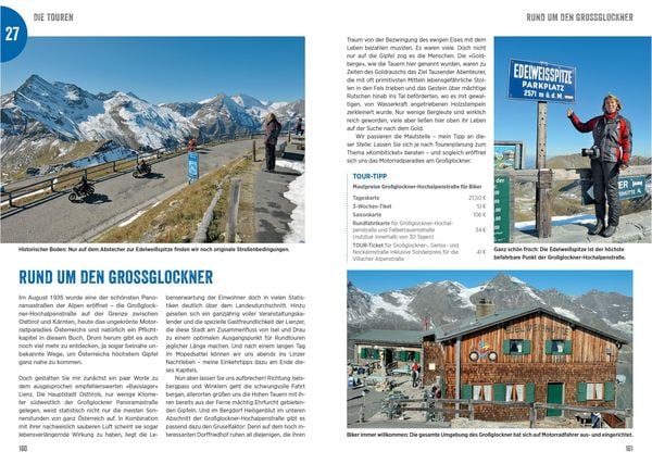 Produktbild: Die sch&ouml;nsten Motorradtouren &Ouml;sterreich