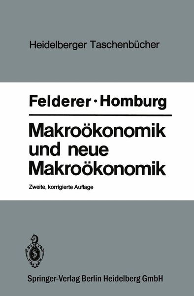 Produktbild: Makro&ouml;konomik und neue Makro&ouml;konomik