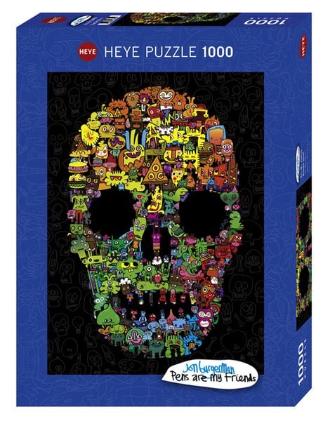 Produktbild: Doodle Skull Puzzle