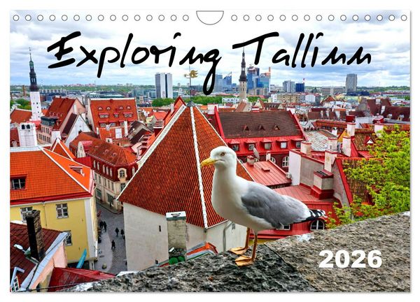 Produktbild: Exploring Tallinn (Wall Calendar 2026 DIN A4 landscape), CALVENDO 12 Month Wall Calendar
