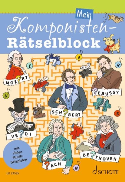 Produktbild: Mein Komponisten-R&auml;tselblock