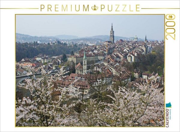 Produktbild: CALVENDO Puzzle Berner Altstadt vom Rosengarten aus | 2000 Teile Lege-Gr&ouml;&szlig;e 90x67cm Foto-Puzzle f&uuml;r gl&uuml;ckliche Stunden