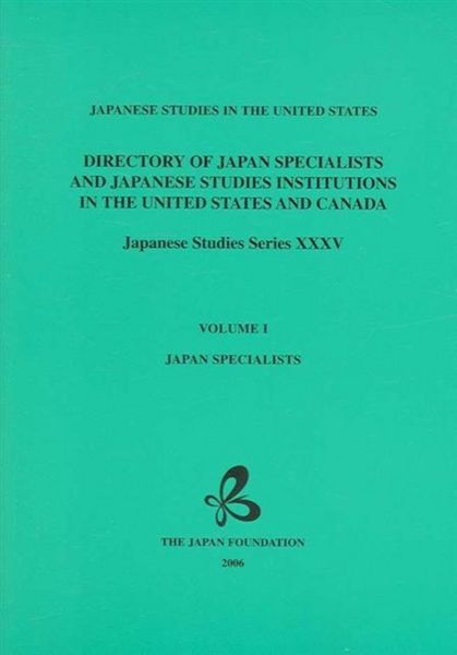 Produktbild: Directory of Japan Specialists and Japanese Studies Institutions in the United States and Canada