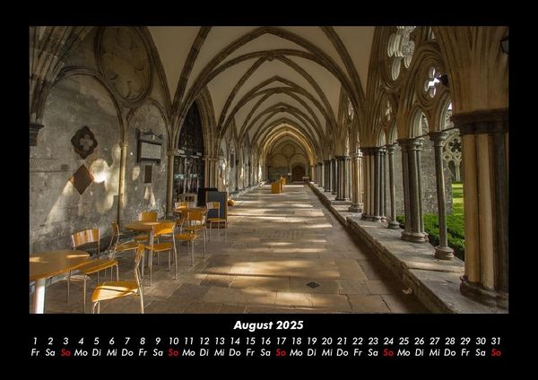 Produktbild: Religi&ouml;se Architektur 2025 Fotokalender DIN A3