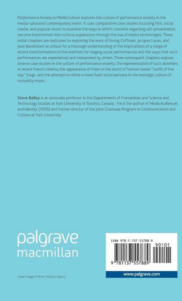 Produktbild: Performance Anxiety in Media Culture