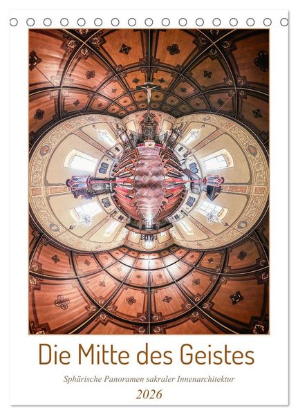 Produktbild: Die Mitte des Geistes (Tischkalender 2026 DIN A5 hoch), CALVENDO Monatskalender