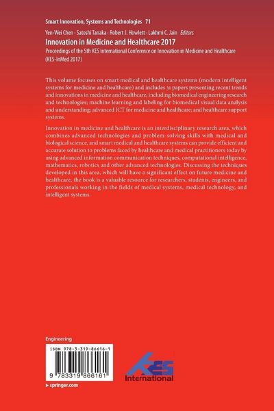Produktbild: Innovation in Medicine and Healthcare 2017