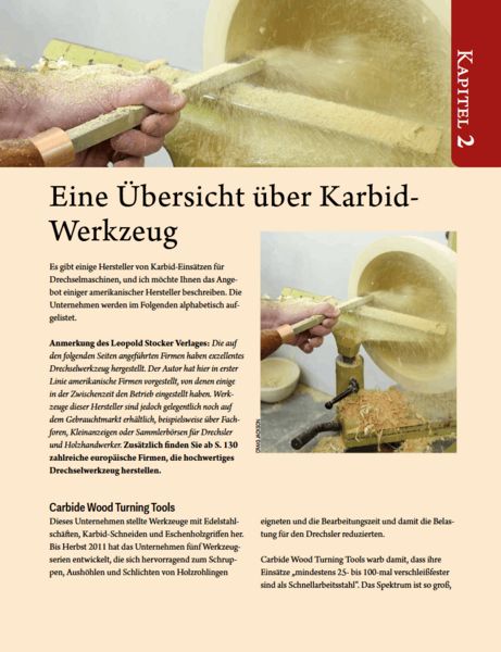 Produktbild: Drechseln mit Karbid-Werkzeugen