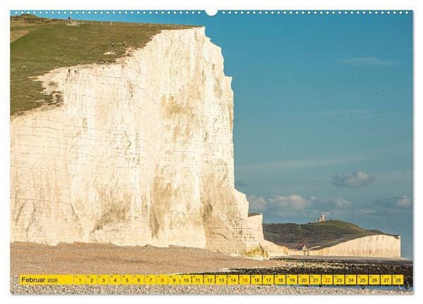 Produktbild: Seven Sisters - Gro&szlig;britanniens h&ouml;chste Kreidefelsen (Wandkalender 2026 DIN A2 quer), CALVENDO Monatskalender