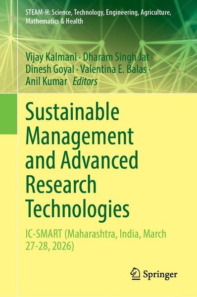 Produktbild: Sustainable Management and Advanced Research Technologies