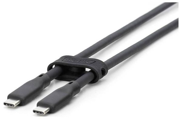 Produktbild: Digitus USB-C&reg; Kabel USB 3.2 Gen1 USB-C&reg; Stecker 2.00m Schwarz (matt) exzellente Alterungseigenschaften, Flexibel, flexibler