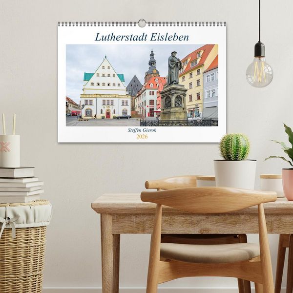 Produktbild: Lutherstadt Eisleben (Wandkalender 2026 DIN A3 quer), CALVENDO Monatskalender