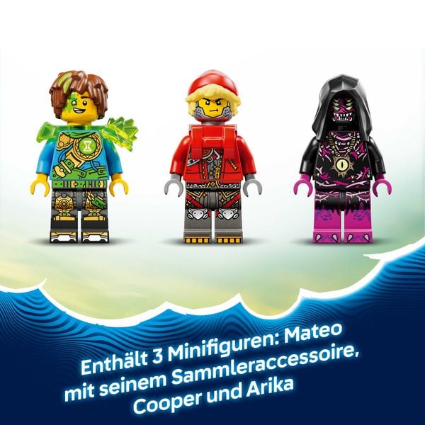 Produktbild: LEGO DREAMZzz 2in1 71513 Albtraum-Skorpionbagger, Spielzeug mit Figuren